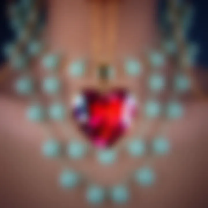 Magnificent The Intricacies of Color Changing Heart Necklaces