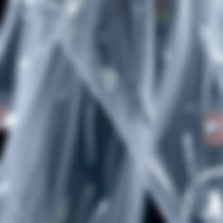 A close-up of the transparent fabric showcasing its texture and durability.