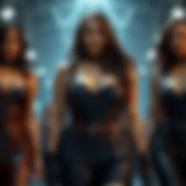 Diverse styles of leather harnesses