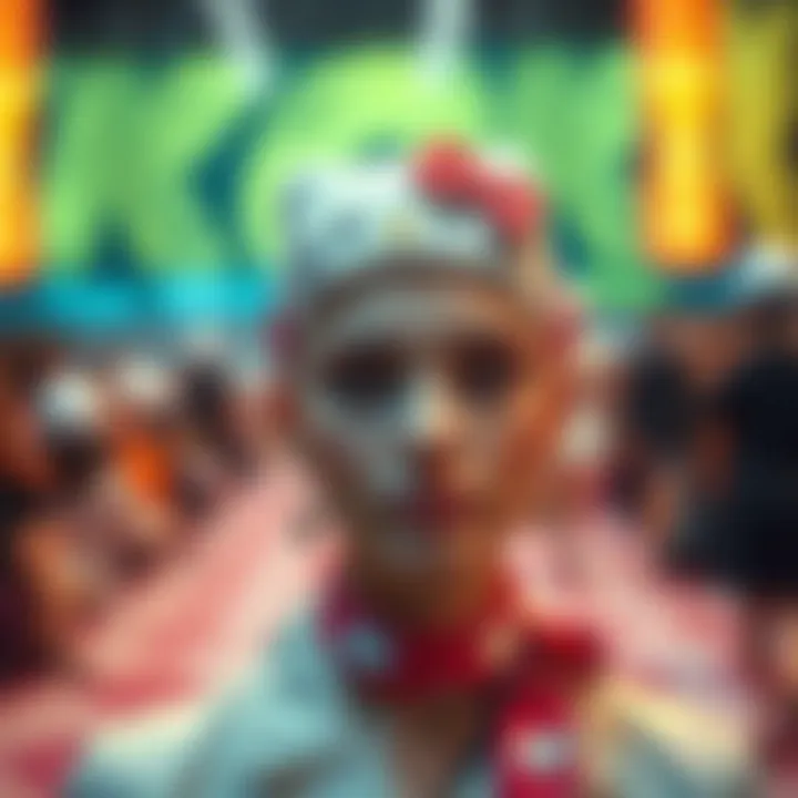 Eco-friendly Hello Kitty headbands showcasing sustainability