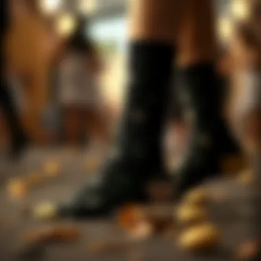 Sustainable materials used in the making of anime crew socks