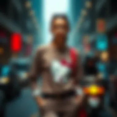 Contemporary Hello Kitty shirt paired with modern attire