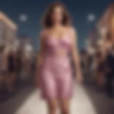 Capri Set Styled for Evening Wear Fashionable plus size capri set styled for a night out