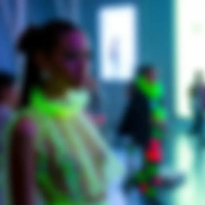 Sustainable materials for glow fashion