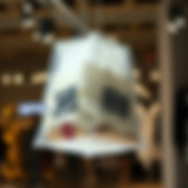 Innovative design of hanging space bags showcasing their unique structure