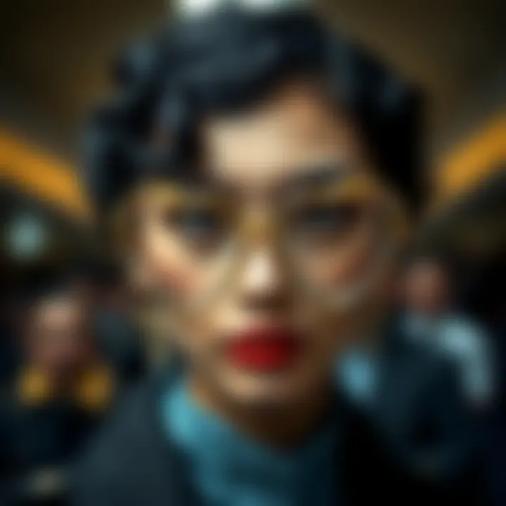 Historical context of heart shaped eyewear through the ages