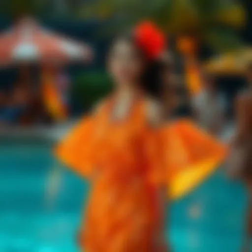 Exploring the Allure of the Orange Hawaiian Dress Introduction