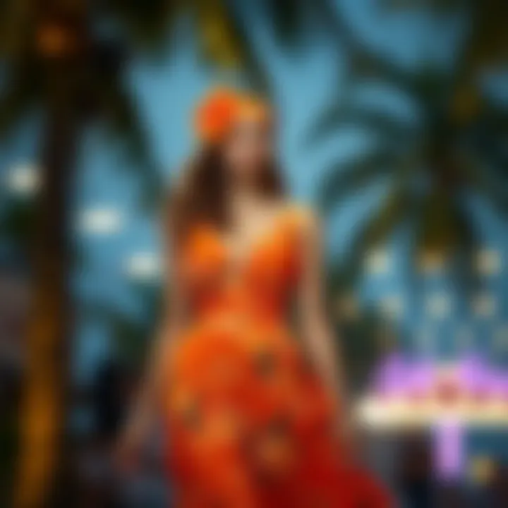Notable Exploring the Allure of the Orange Hawaiian Dress