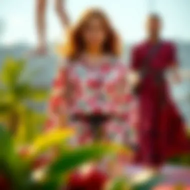 Illustration of eco-friendly fabric choices for pajamas