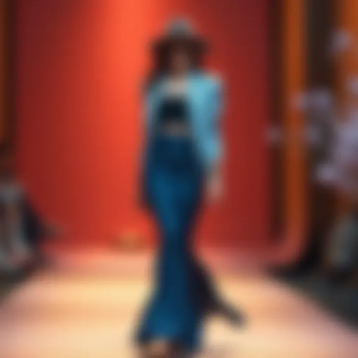 Stylish Outfit with a Fish Tail Skirt Fashion-forward ensemble featuring a fish tail skirt