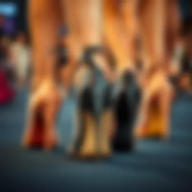 Illustration showing sticky heel pads in various footwear types