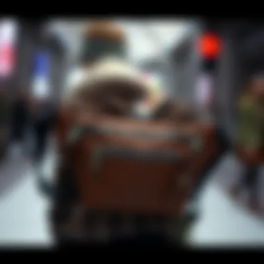 An eco-friendly waist strap bag made from sustainable materials.