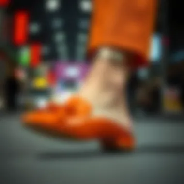 Notable Exploring the Versatility of Orange Mules Flat