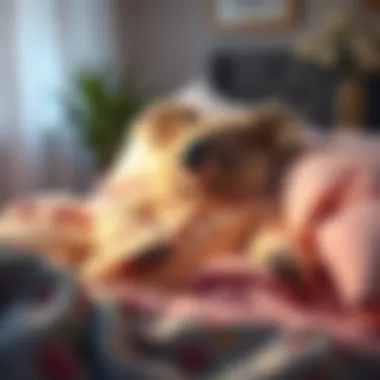 A serene sleeping environment featuring koala pyjamas