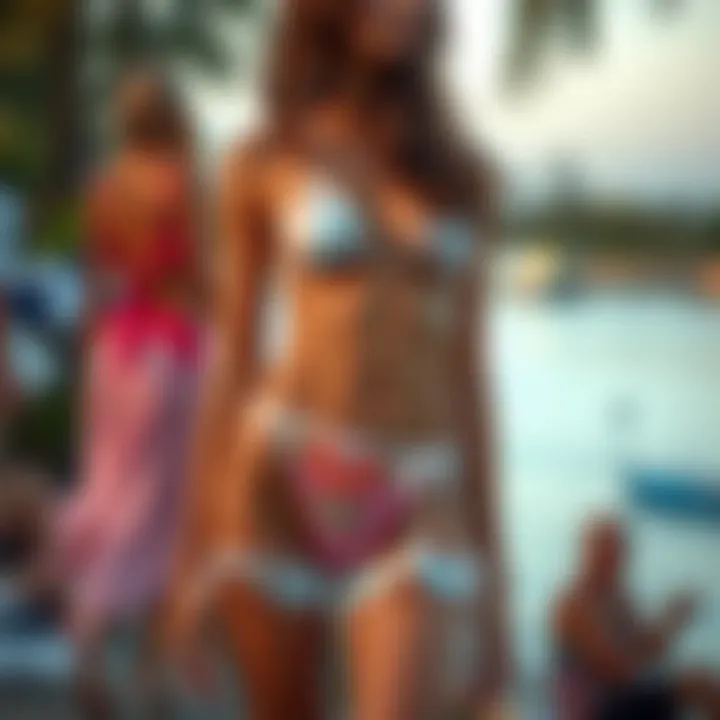 Fashionable Thong Swimwear Styling Fashionable styling ideas for thong swimwear