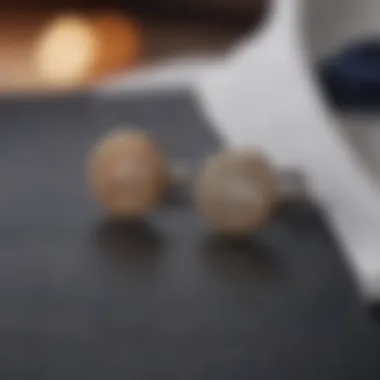 Vintage cufflinks showcasing exquisite craftsmanship