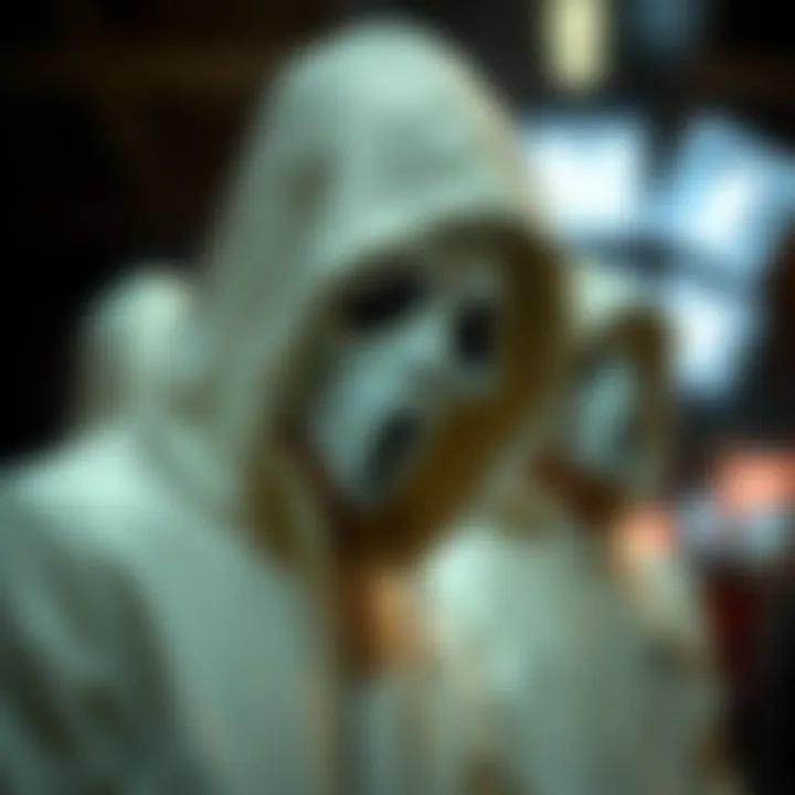 Design Inspirations of Ghost Face Hoodies Artistic representation of ghost face hoodie design elements