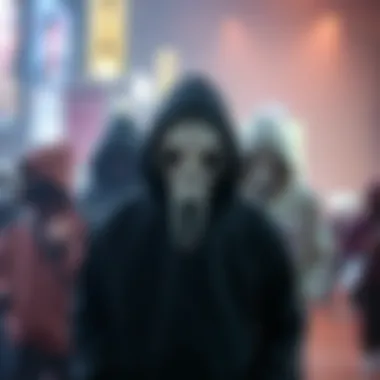 Subcultures and Their Connection to Ghost Face Hoodies A collage of subcultures influenced by ghost face hoodies