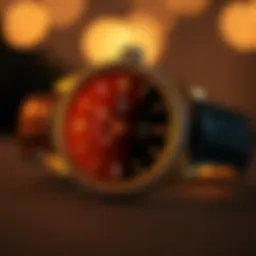 A beautifully crafted personalized watch with an engraving