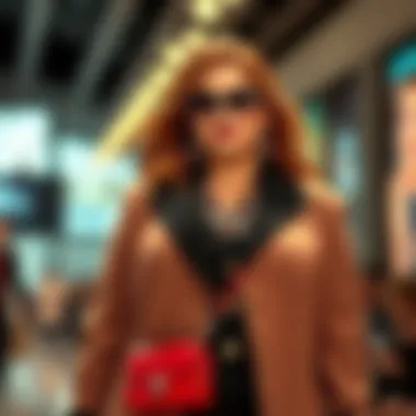 An array of accessories enhancing a plus size outfit for a polished look