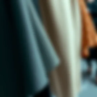 Close-up of various fabric swatches demonstrating texture and comfort