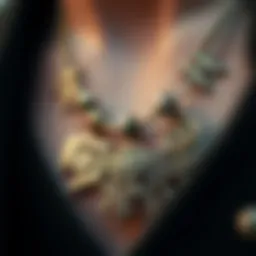 Intricate Norse necklace design showcasing Viking symbols