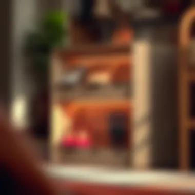 Creative DIY shoe storage solution using recycled materials