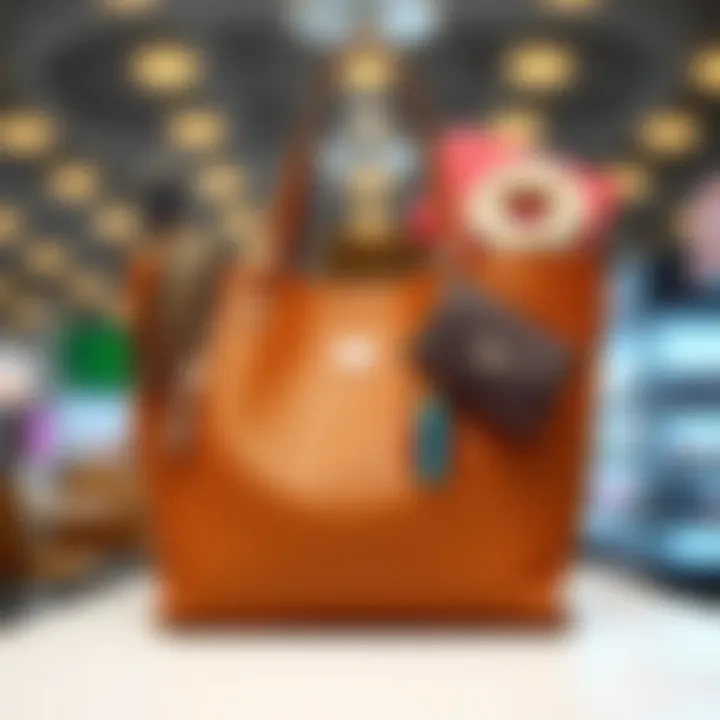 Stylish Simply Southern tote with accessories