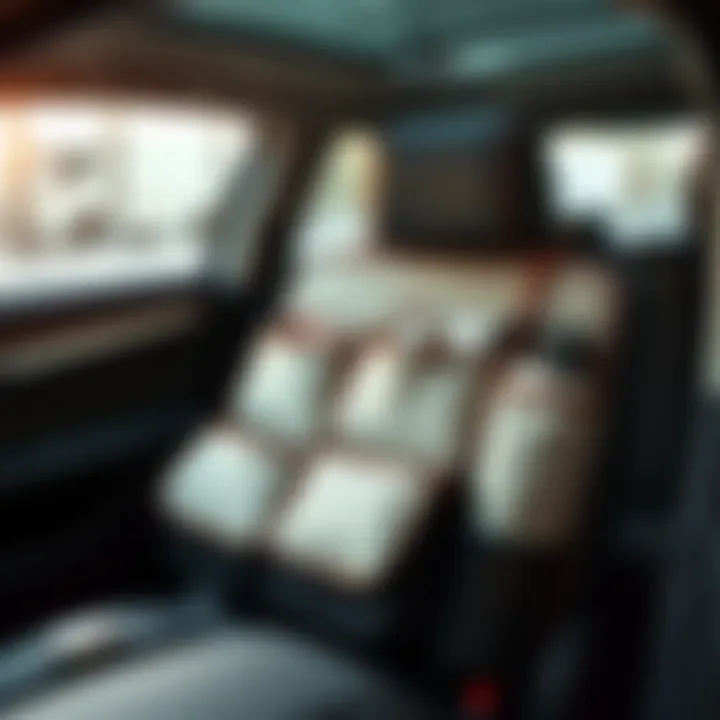 Stylish and functional back seat organizers