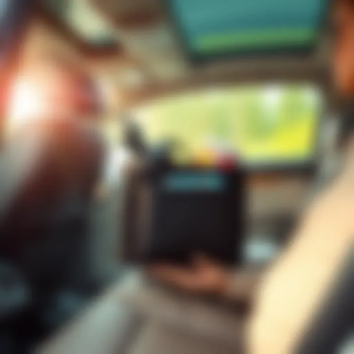 Compact and efficient storage bags for car essentials