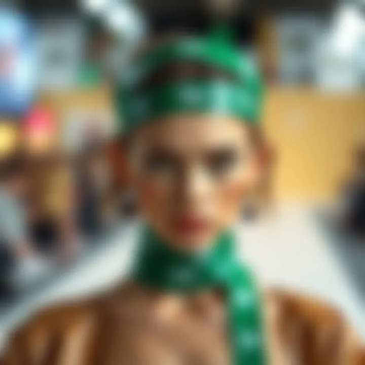 Sustainable fashion practices with double-sided tape