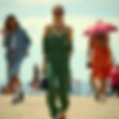 Tall jumpsuit for outdoor occasion