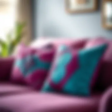 Notable The Aesthetic Appeal and Practicality of Purple and Turquoise Pillows