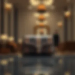 Elegant snake skin crossbody bag showcased in a sophisticated setting