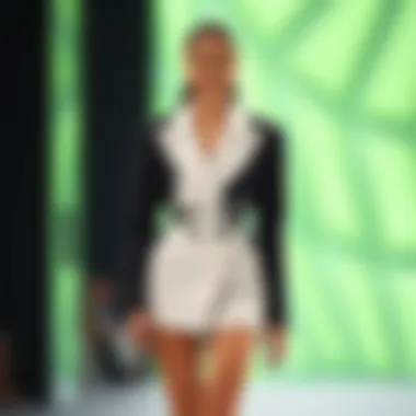 The Double Breasted Mini Blazer Dress: A Comprehensive Exploration Introduction