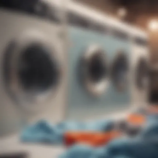 A close-up of fresh laundry with scent boosters