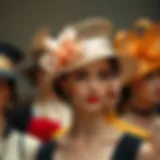 Historical evolution of women's dress hats