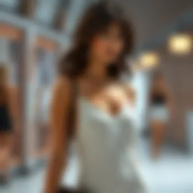 Accessorizing the Slip Dress Stylish accessories complementing a slip dress