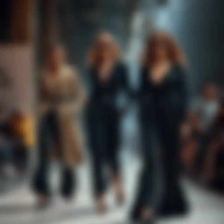 Diverse styling options for black jumpsuits