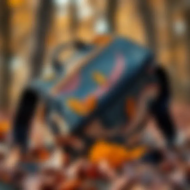 Perfect companion for outdoor adventures Versatile lunch bag for outdoor activities