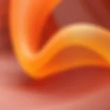 Nanoscale microfiber cloth showcasing its intricate fiber structure