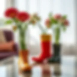 Transforming Rain Boots into Unique Vases Introduction