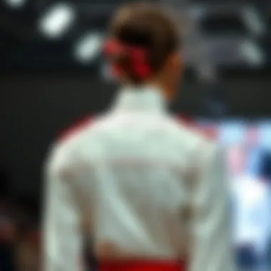 Schematic diagram showing functionality of shoulder protectors in garments