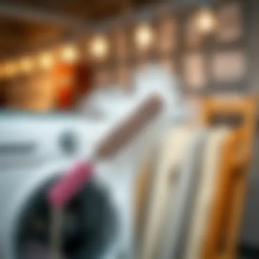 Innovative dryer lint cleaner tool