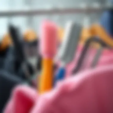 Various types of lint removal tools