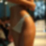 Elegant seamless invisible thong design